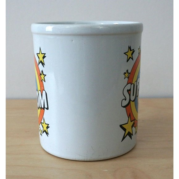 Last Chance! Vtg 80s Super Mom Japan Mother's Day Ceramic Coffee Tea Mug - Picture 3 of 5